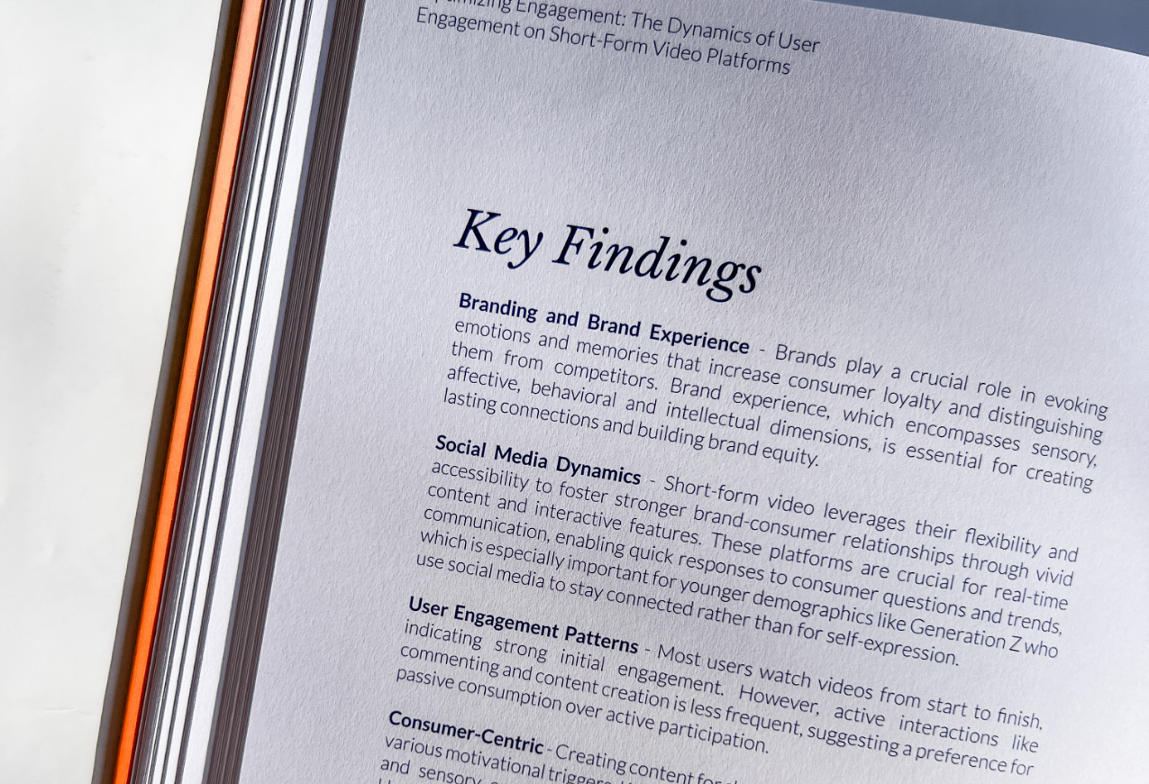 Social media key findings
